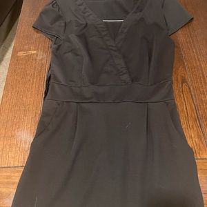 Black dress.